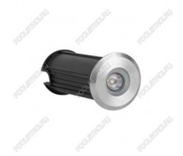 Прожектор светодиодный AquaViva HJ-RC-SS62, 1led 3W RGB (AISI-316) + закладная