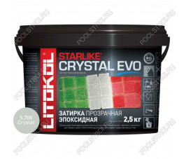 Затирочная смесь Litokol STARLIKE CRYSTAL EVO S.700, 2.5 кг