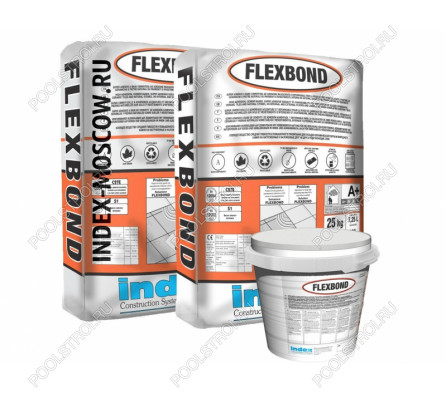 Flexbond (Клей Флексбонд) — Эластичный  клей повышенной адгезии для кладки  мозаики. (25 кг)