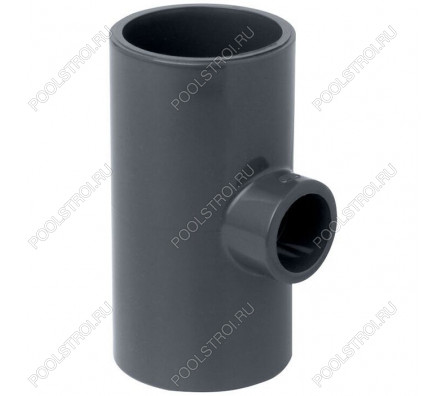 Тройник клеевой 90° редукционный d110x50 PN16 AQUAVIVA