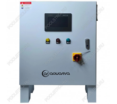 Уф установка AquaViva AVMUV 475 , до 475м3, DN300, 3*3КВт Автоочист, UV дат. , t дат.,сенс.дисп